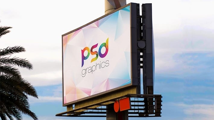 Huge Billboard Mockup PSD