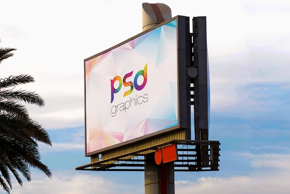 Huge Billboard Mockup PSD