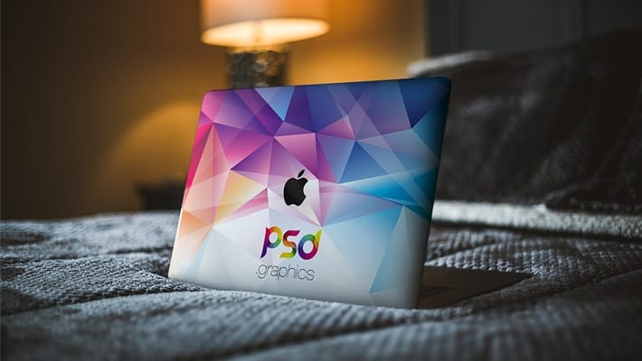 Macbook Skin Mockup Template