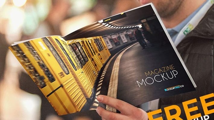 Magazine PSD Mockups