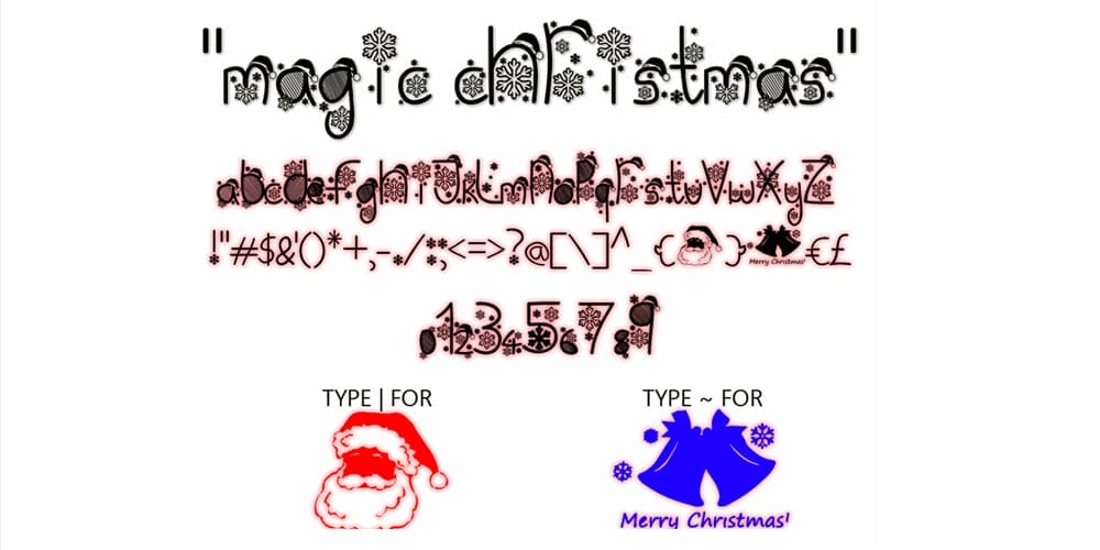 Magic Christmas Font