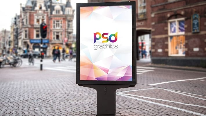Outdoor Advertising Billboard Mockup