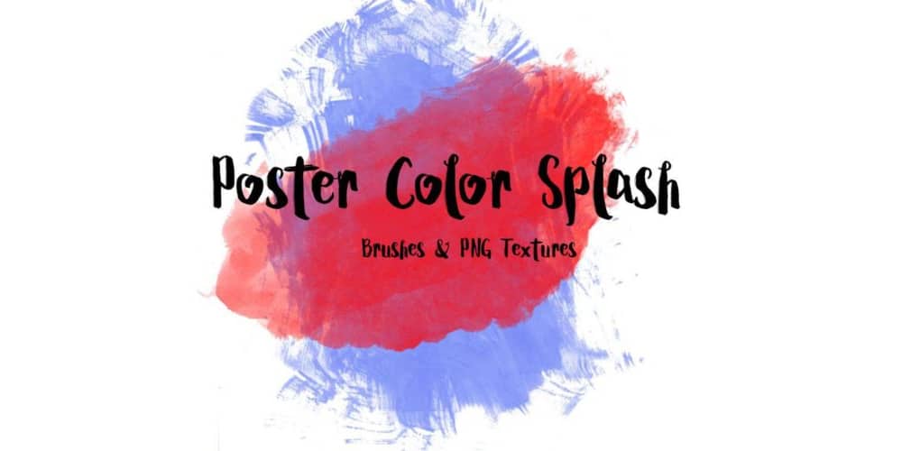Poster Color Splash Textures