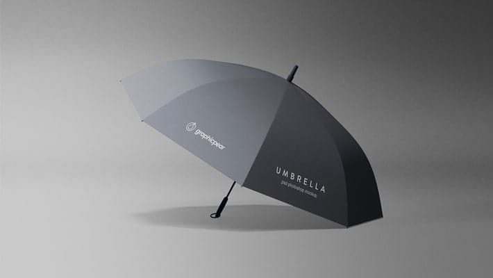 Simple Umbrella Mockup