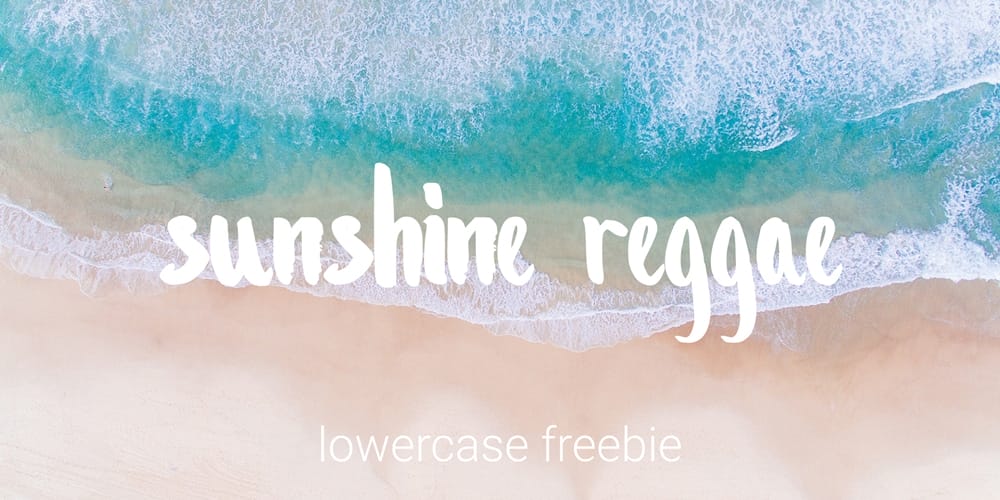 Sunshine Reggae Lowercase