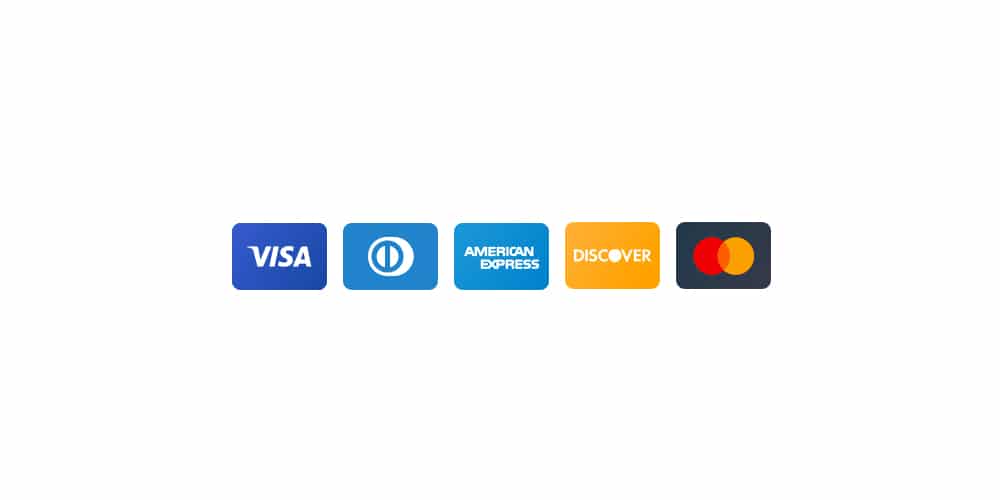 Vector Credit Card Icons