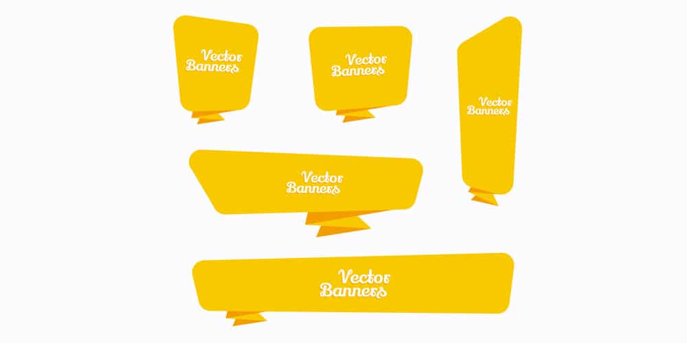 Vector-Yellow-Banners