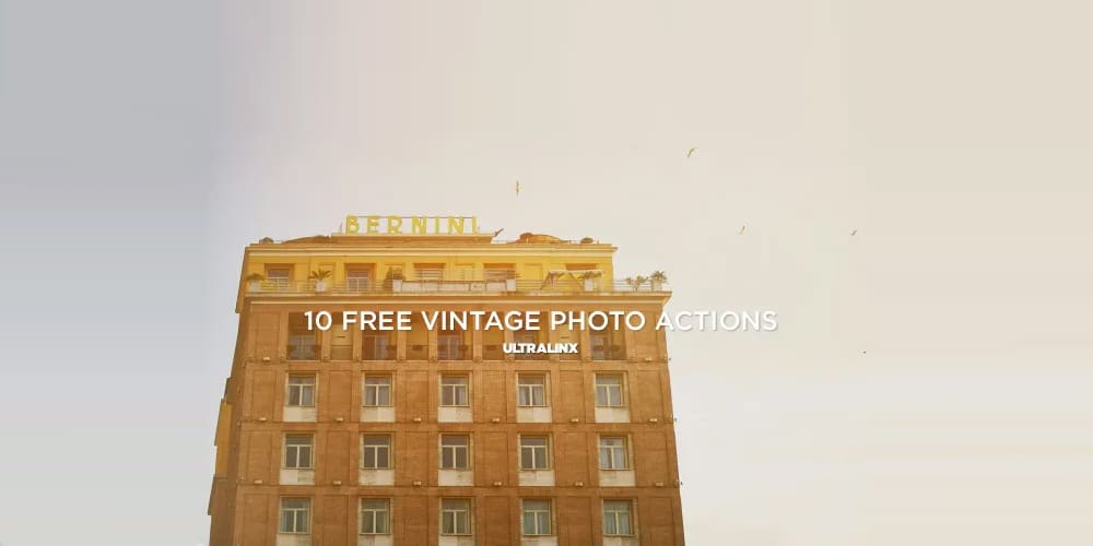 Vintage Photography Actions