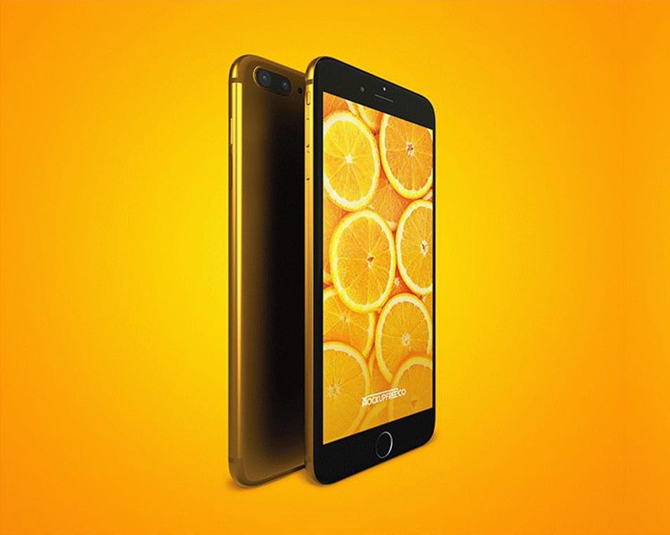 iPhone 7 Plus PSD Mockups