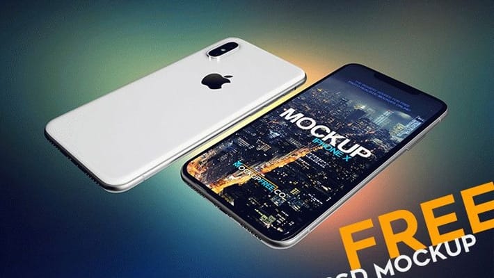 iPhone X PSD Mockups