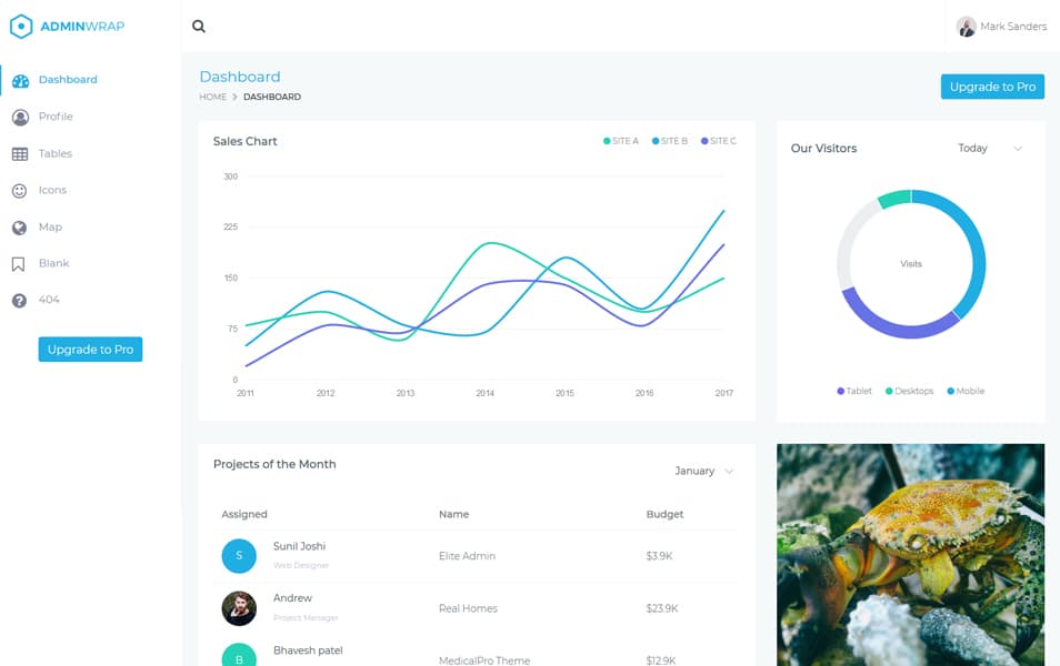 50+ Free Bootstrap Admin Dashboard Templates 2022