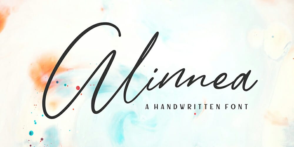 Alinnea Handwritten Font