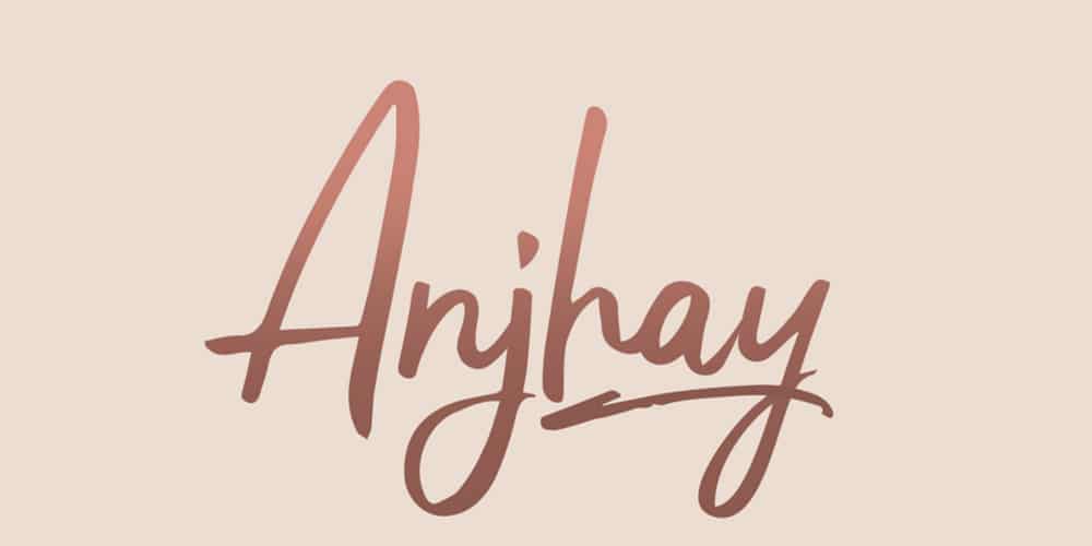Anjhay Script Font