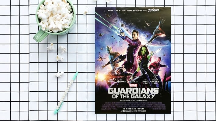 Free A4 Flyer / Movie Poster Mockup PSD