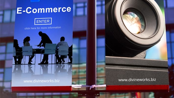 Free Banner Mockup PSD