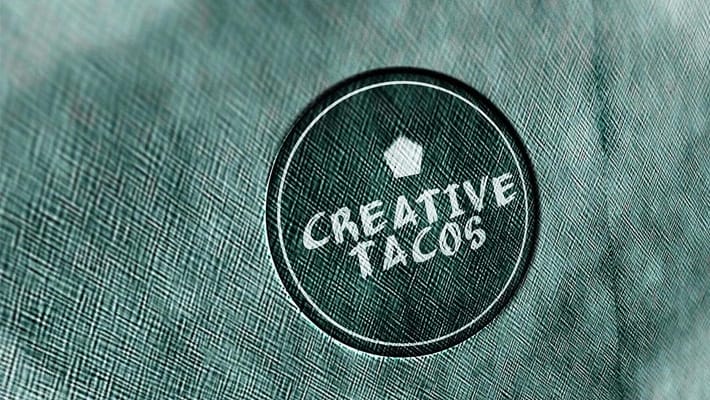 Free Canvas Wall Logo Mockup