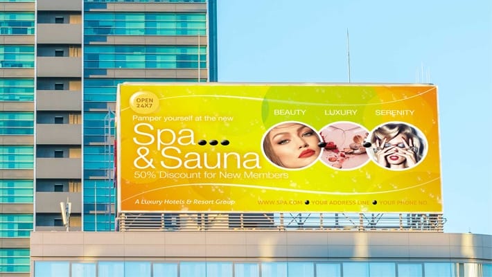 Free Exceptional Billboard Design Mockups