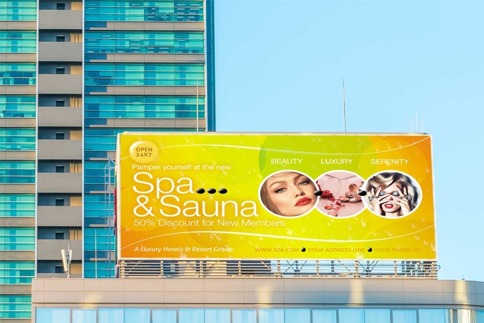 Free Exceptional Billboard Design Mockups