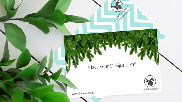 Free Greeting Cards Mockup PSD