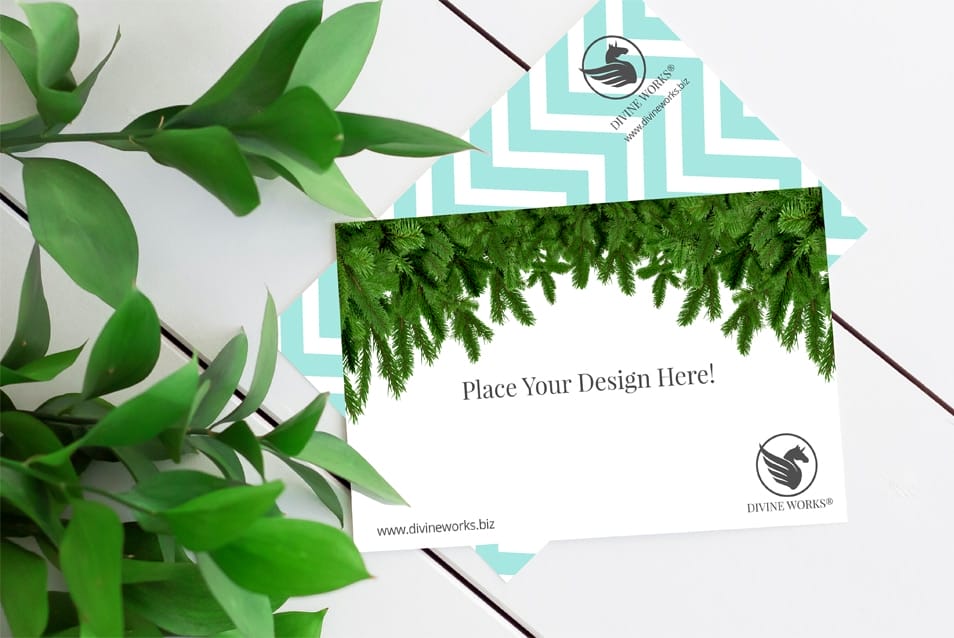 Free Greeting Cards Mockup PSD