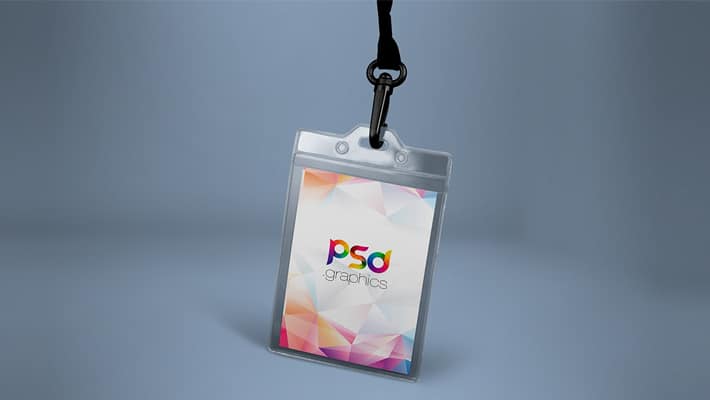 Free ID Card Mockup PSD