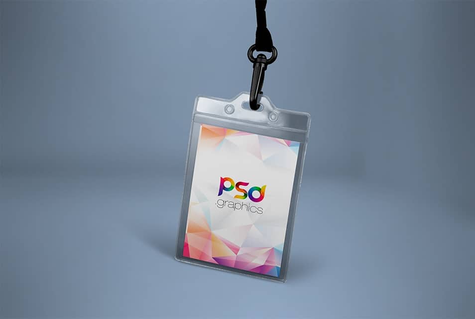 Free ID Card Mockup PSD