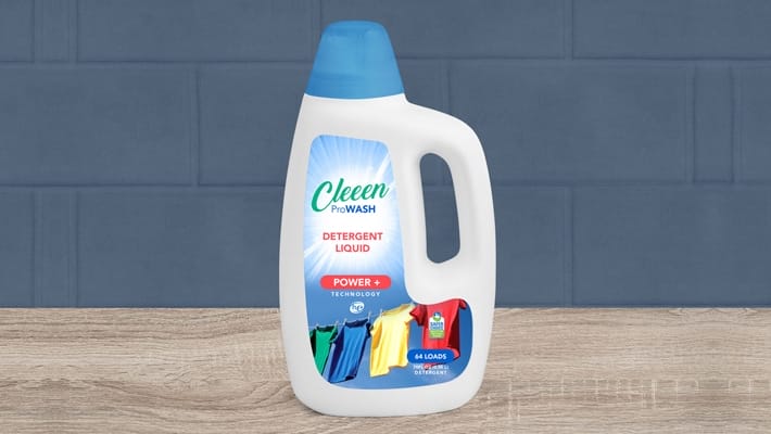 Free Liquid Detergent / Fabric Softener Bottle Mockup PSD