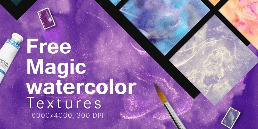 Free Magic Watercolor Textures