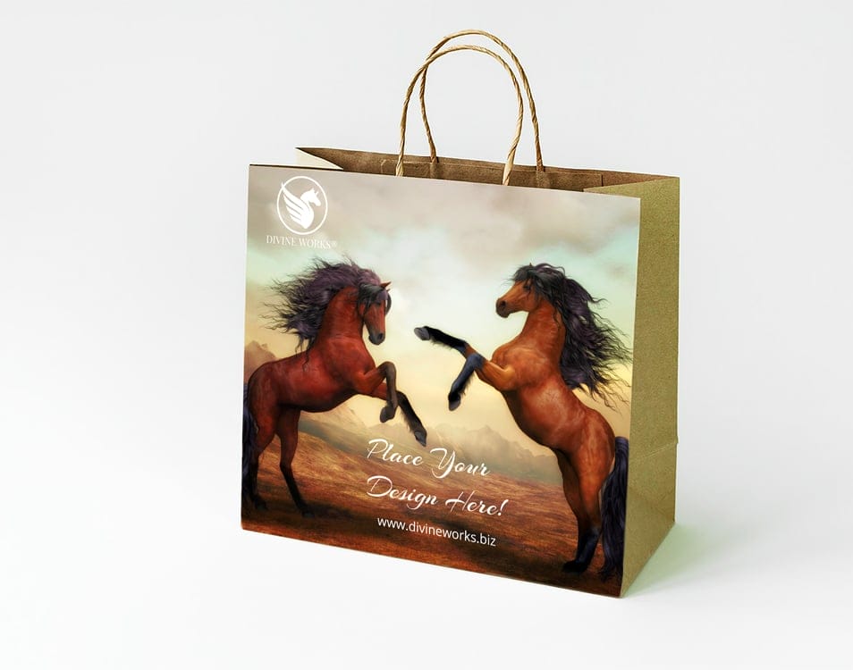 Free Paper Shopping Bag Mockup