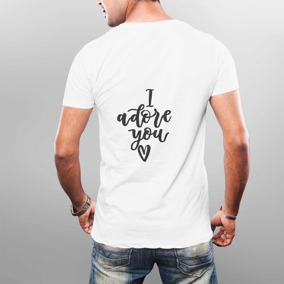 Free Premium Tshirt Back PSD Mockups