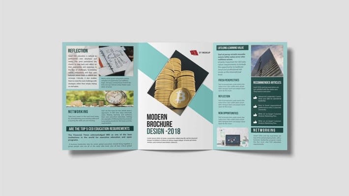 Free Tri-Fold Design Mockup