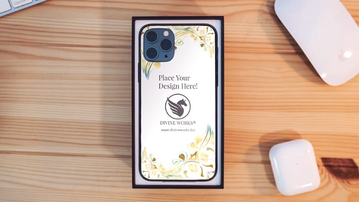 Free iPhone 11 Pro Max Case Mockup PSD