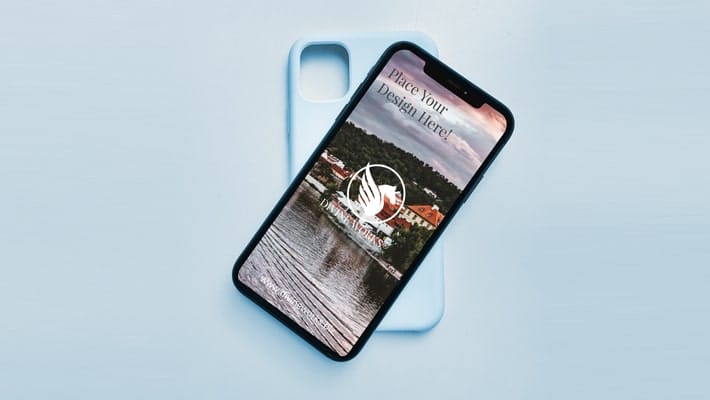 Free iPhone 11 Pro Max Mockup PSD