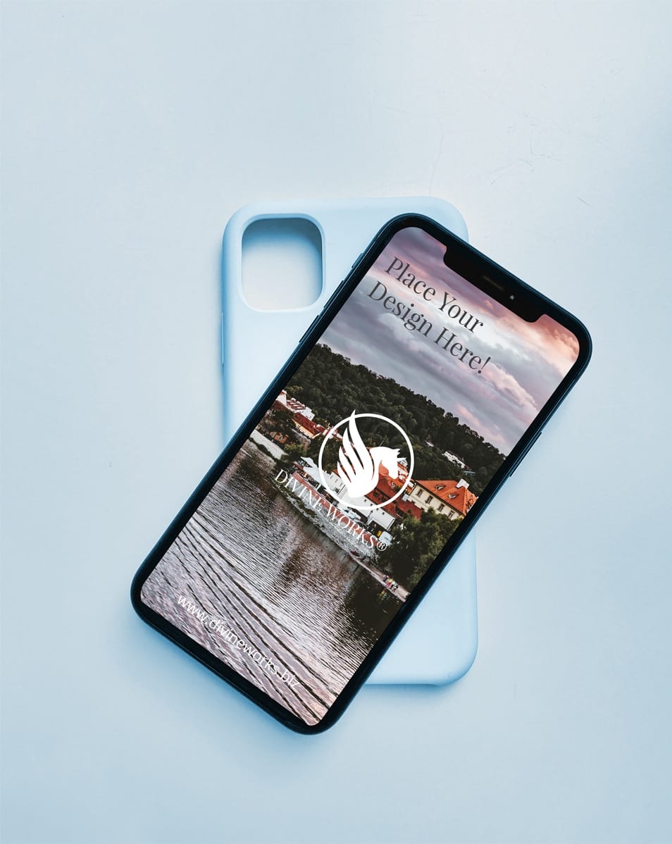 Free iPhone 11 Pro Max Mockup PSD