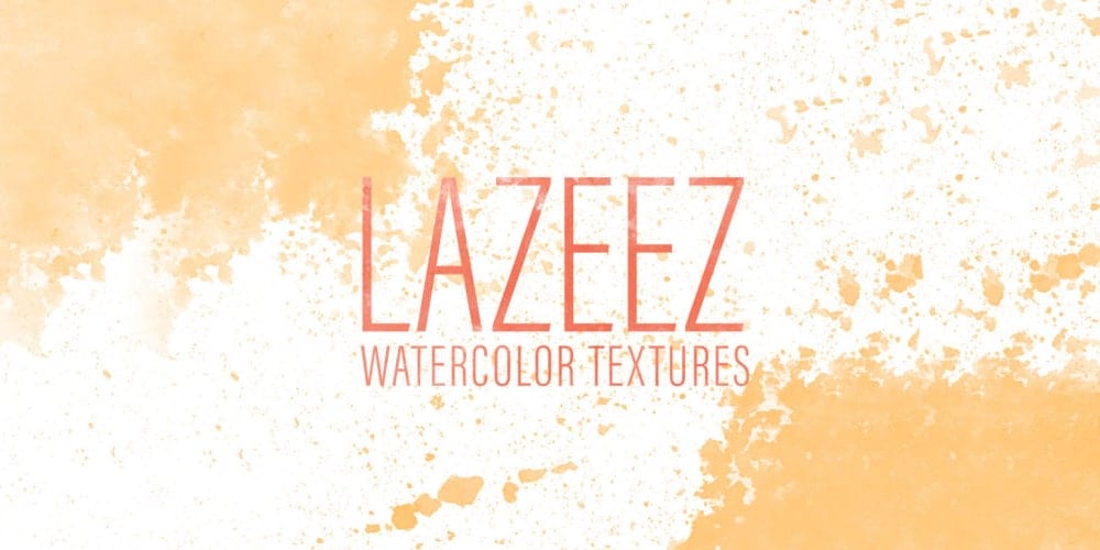 Lazeez Watercolor Textures