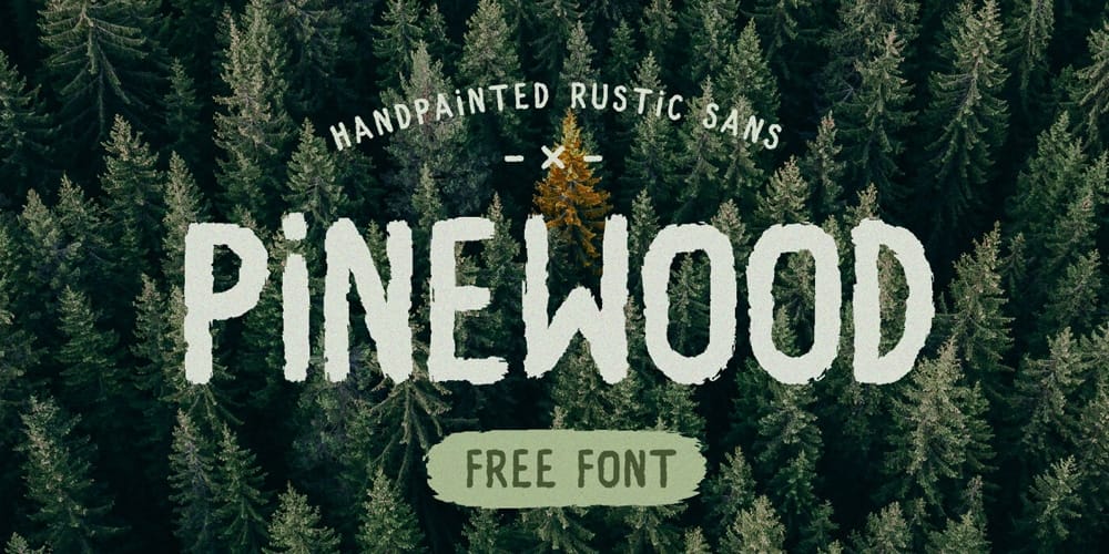Pinewood Typeface