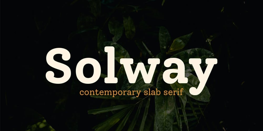Solway Typeface