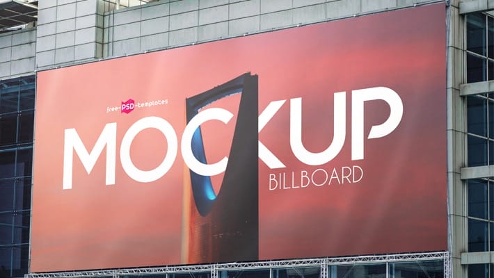 2 Free Billboard Mock-ups in PSD
