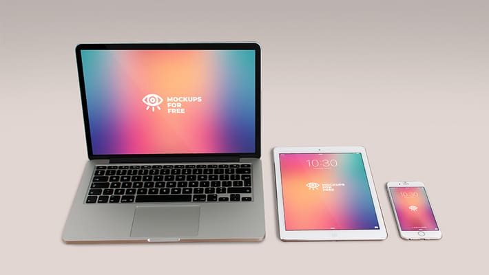 Apple Product Mock Up