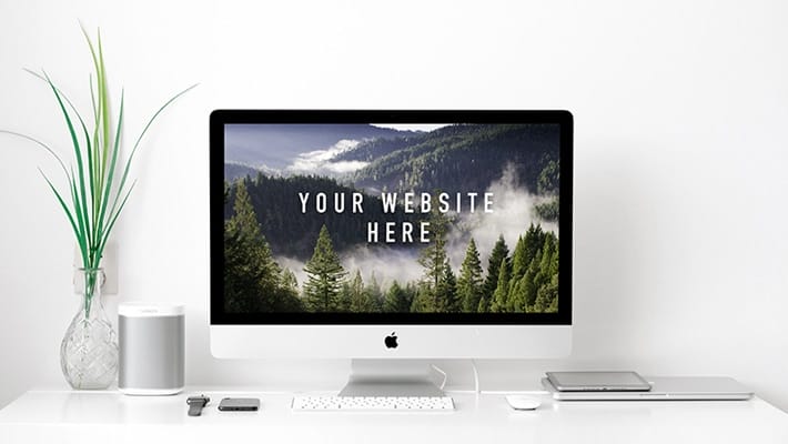 Apple iMac Mockup