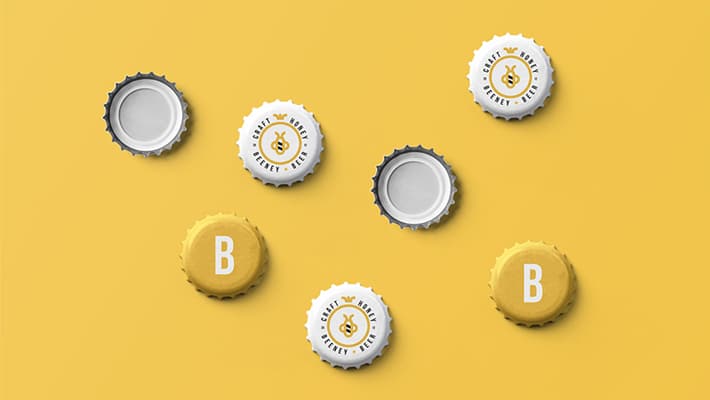 Beer Cap Mockup