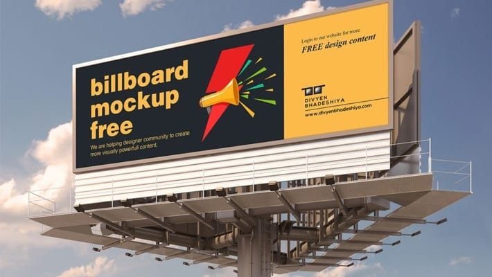 Billboard Mockup PSD