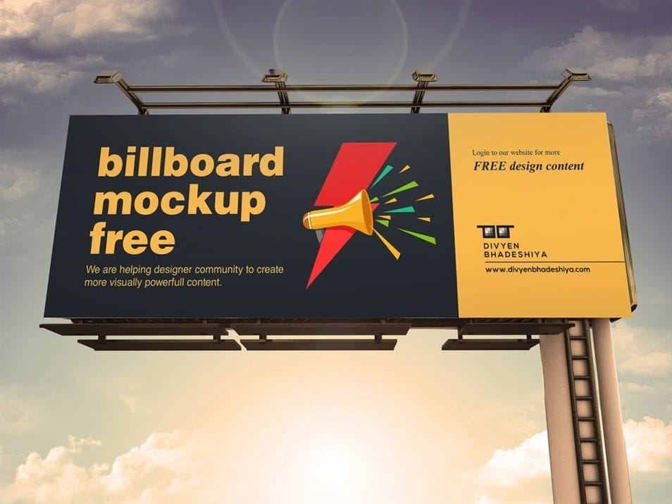 Billboard Mockup PSD