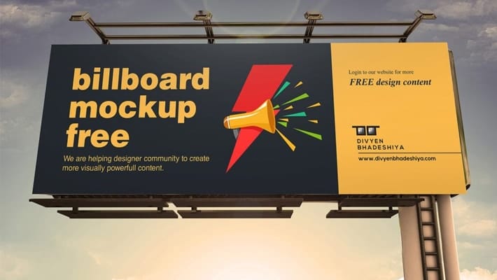 Billboard Mockup PSD