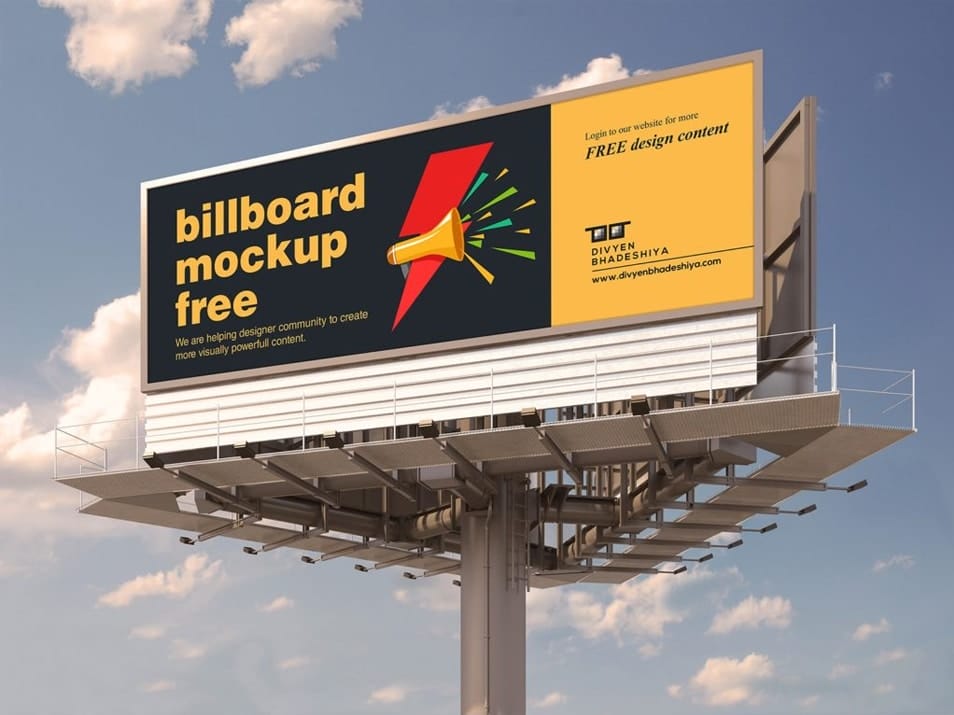 Billboard Mockup PSD