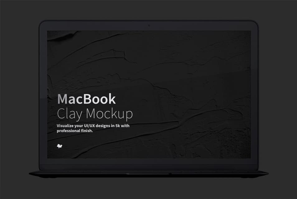 Clay MacBook Mockup