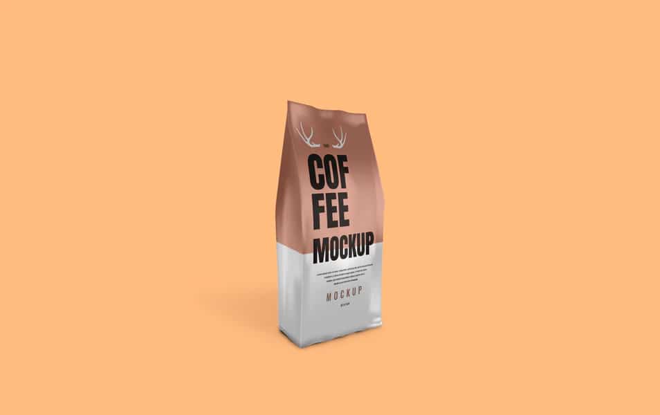 Coffee Bag PSD Mockup