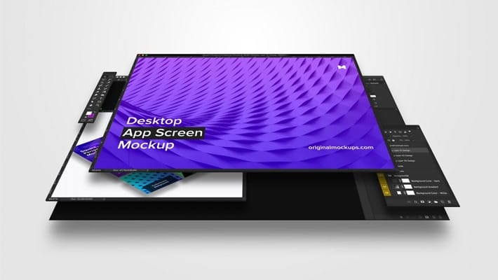 Desktop App Screen Mockup