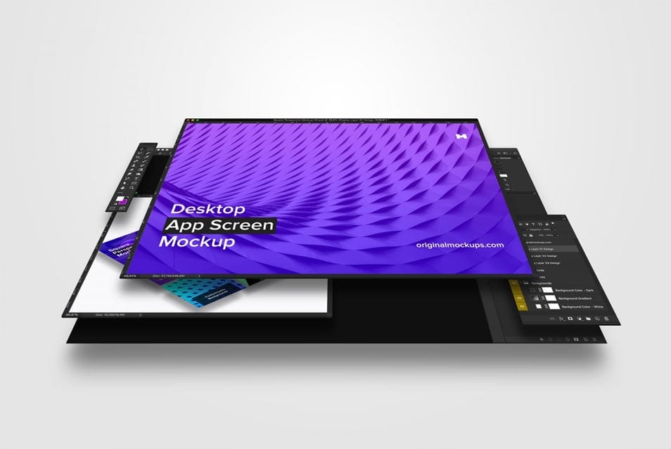 Desktop App Screen Mockup