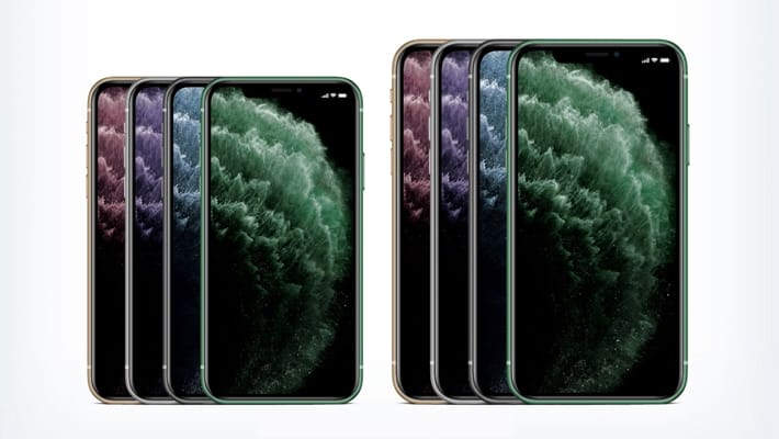 Free Apple iPhone 11, iPhone 11 Pro & iPhone Pro Max in PSD